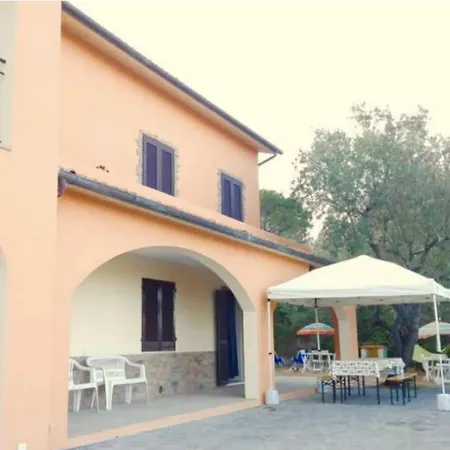 Isola D'elba Portion Of With Garden Sea View
